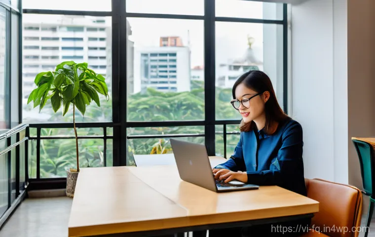 직업 전환을 위한 효과적인 학습 방법 - **Prompt 1: Reflective Career Exploration and New Beginnings**
    "A young Vietnamese woman, elegan...