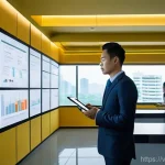 AI 기술의 발전과 직업의 미래 전망 - **Prompt:** "A vibrant, forward-looking image of a modern, open-plan office in Ho Chi Minh City, Vie...